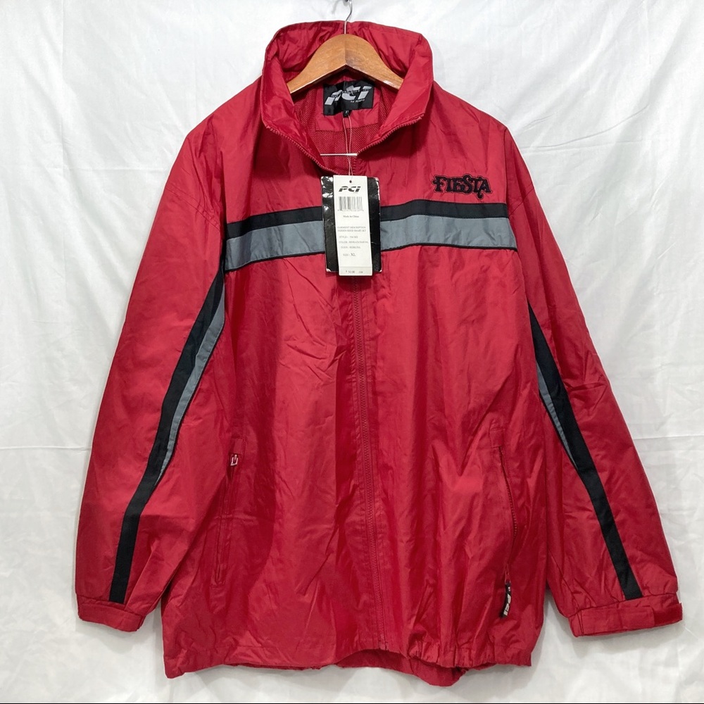 NEW Hide Away Hoodie Jacket Adj Hem Zip Pockets XL